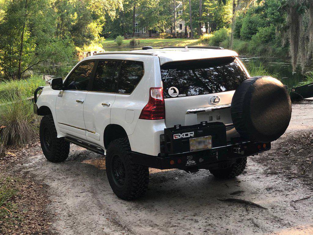 toyota prado rear bar