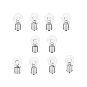DTS - New Pack of 10 light bulbs for break, stop signal, turn, reverse lamp - 1034
