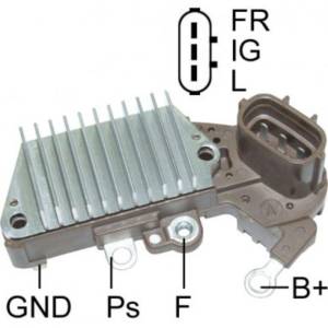 Transpo - Voltage Regulator for Denso Bmw, Land Rover, Mini Cooper, Suzuki Lester 11049, 11164