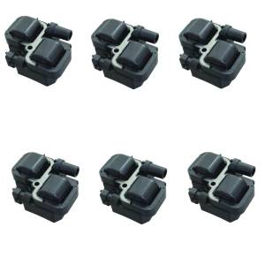 DTS - Set of 6 New Ignition Coil for Mercedes-Benz Class C CLK E SML SLK - UF-359