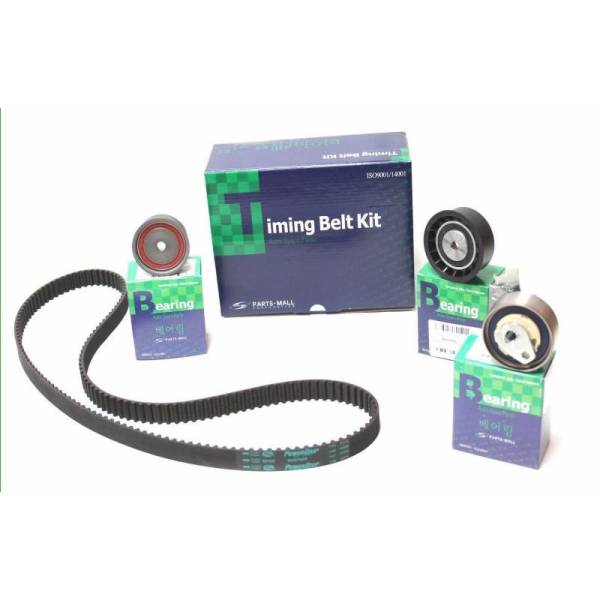 Korean Parts - New OEM Timing Belt Kit Chevrolet Optra Desing Belt Dongil Tensioner Pmc