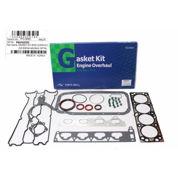 Korean Parts - New OEM Gasket Set Kit for Chevy Optra Design Part: 93742703