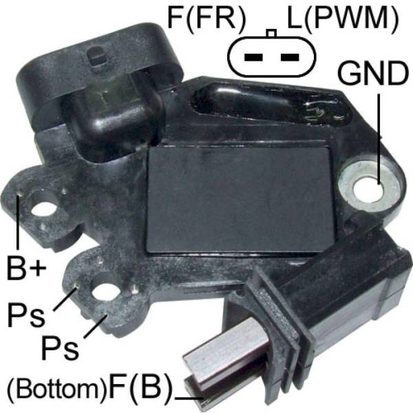 Transpo - New Voltage Regulator for Buick Regal Equinox GMC Terrain 08 16 - V0441