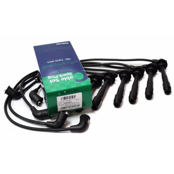 Korean Parts - New OEM Spark Plug Cable Set for 1999-06 Sonata Optima 2.5L 2.7L OEM 27501-37A00