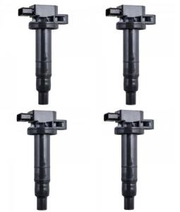 DTS - Set of 4 Ignition Coil for Toyota Yaris Echo Prius Camry Scion 1.5L 2.4L - UF316 - Image 1