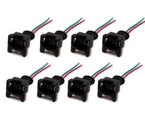 DTS - Set of 8 Injector Connector Pigtail for Ford Chevy GM Pontiac LS1 LS6 EV1 OBD1 - Image 1