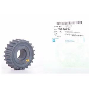 GM - New OEM Pulley Crank Timing for Optra Design Part: 96413867 - Image 1